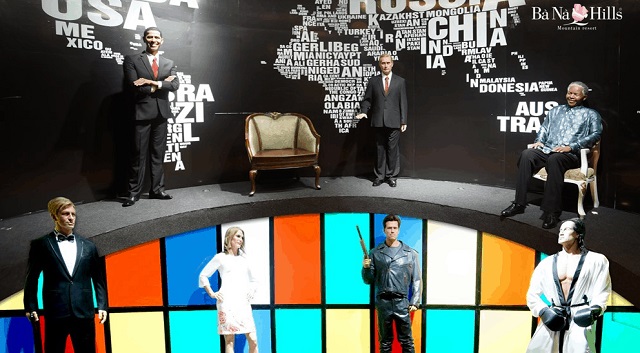 Tại Sun World Ba Na Hills có bảo tàng tượng sáp