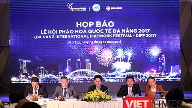 Tập đoàn Sun Group đứng ra đăng cai tổ chức Lễ hội pháo hoa quốc tế Đà Nẵng từ năm 2017