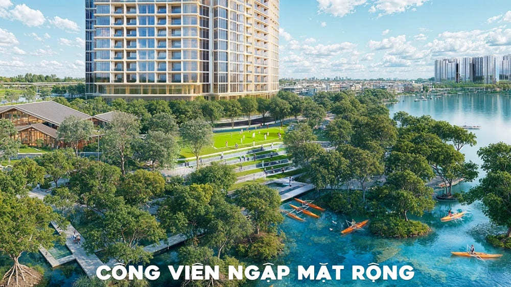 Phân khu Uptown - Điểm đến an cư và đầu tư tại Charmora City 5 Công viên ngập mặt rộng