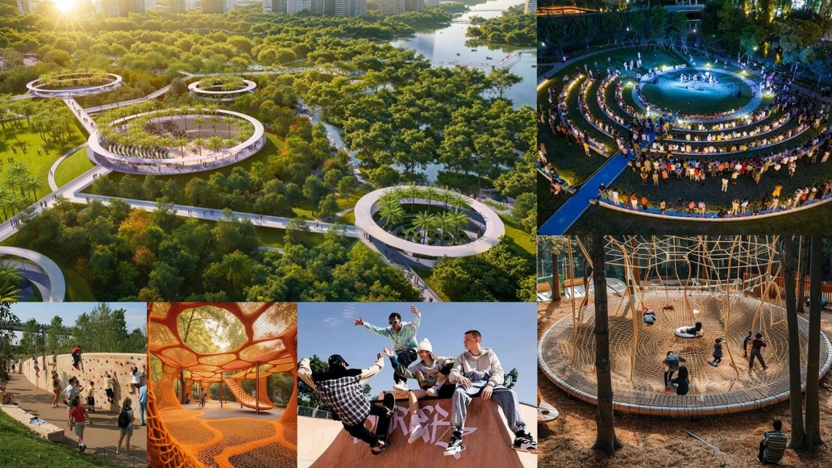 Không gian vui chơi giải trí đa chủ đề tại Charmora City