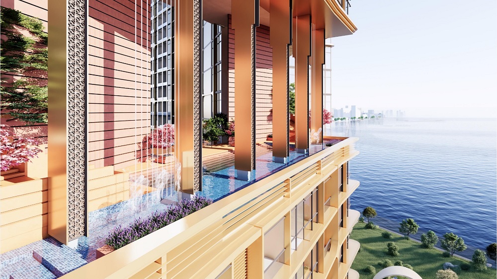 Căn hộ Charmora City: Nơi an cư sinh thái đáng sở hữu nhất 2025 5 Bể bơi trên cao của toà chung cư