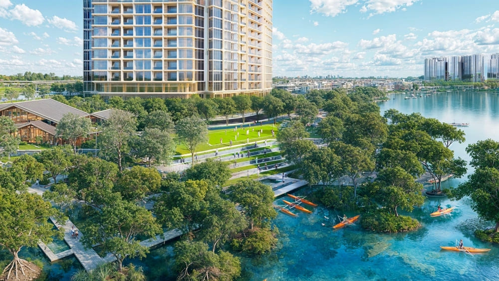 Căn hộ Charmora City: Nơi an cư sinh thái đáng sở hữu nhất 2025 3 công viên ngập mặt rộng dưới chân toà chung cư