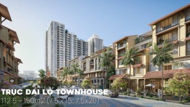 Phối cảnh nhà phố thiết kế hiện đại